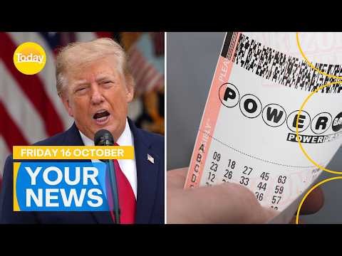 Trump’s Truth Social faces legal threats; NSW woman wins $100M Powerball | Today Show Australia