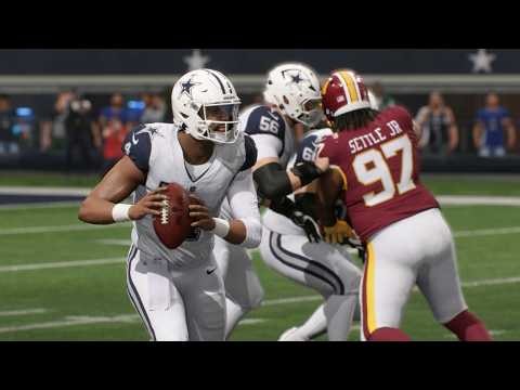 Dallas Cowboys vs Washington Commanders - NFL Week 2 2026 Full Game Highlights - Madden 27 Sim