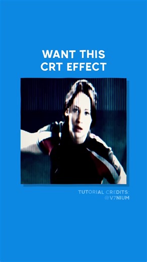 Create Stunning Glitch and VHS Edits with CRT Effect Overlay