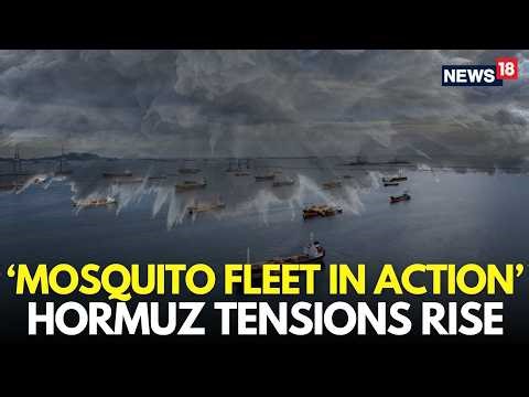 US Iran War LIVE | Iran’s Mosquito Fleet Grips Strait of Hormuz Amid Blockade | Trump | N18G