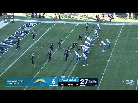 Herbert and Vidal get tricky for the touchdown