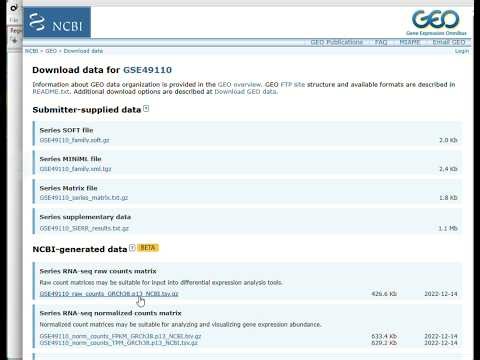 RNA-Seq Data Analysis Tutorial: 1-b Data Preparationi
