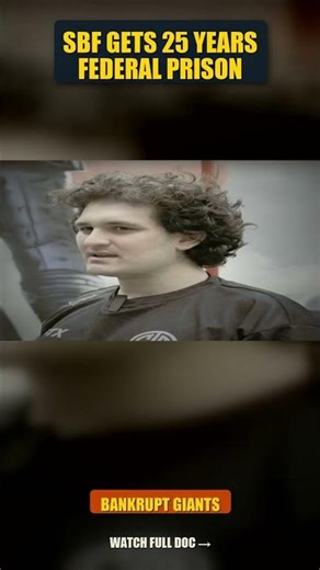 SBF gets 25 years federal prison | FTX trial verdict #Shorts