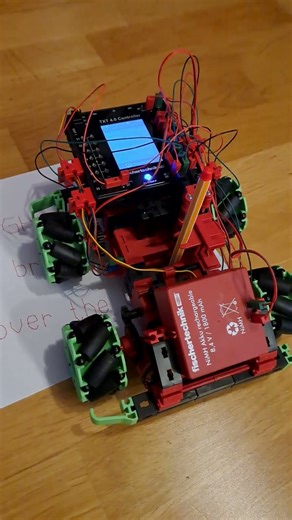 Fischertechnik Writing Robot