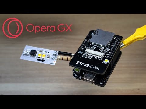 ESP32 Addressable LED Control — Real-World Setup and Demo | Opera GX MQTT Project
