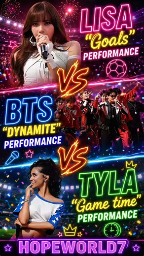 BTS “Dynamite” vs Lisa “GOALS” vs Tyla “Game Time” 🔥