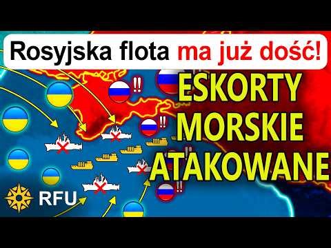 To oficjalne: Rosyjska flota ucieka! Eskorta porzuca statki po zmasowanych atakach