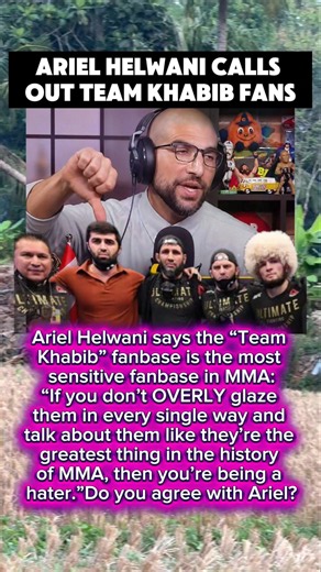 Ariel Helwani Calls Out Team Khabib Fans #arielhelwani #khabibnurmagomedov #ufc #mma