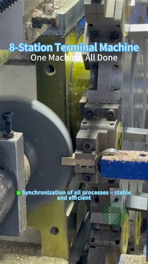 Copper Busbar CNC Machine Drilling, Tapping & End-Chamfering#copper #rotary #drilling