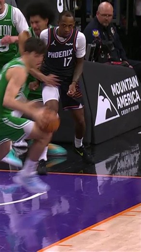 Ron with the block of the year 😱 #celtics #nba #shorts