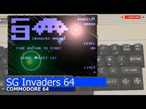 Commodore 64 -=SG Invaders 64=-