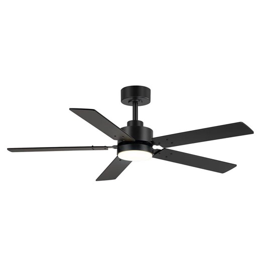 Reviews for Breezary Orville 48 in. Indoor Black Ceiling Fan with Color-Changing LED Light, Reversible Blades and Remote Included | Pg 5 - The Home Depot