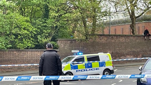 Update after man scales wall outside Birmingham prison