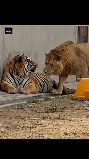 “Lion 🆚 Tiger — Who Wins?! 😱🔥”