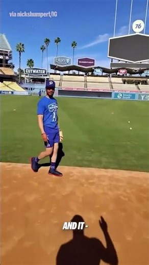Someone's really out there living my dream with Mookie Betts 😫 (Working with the Dodgers star!)