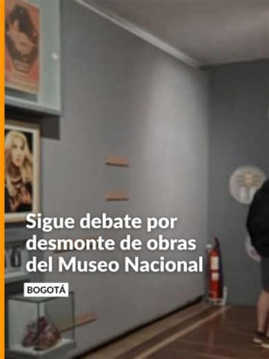 #Bogotá | Continúa el debate en el país por el desmonte de varias obras que se encontraban en el Museo Nacional. Le contamos. Siga los detalles en el canal de Youtube de Noticias Caracol
