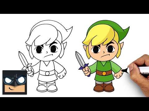 How to Draw Link | Legend of Zelda