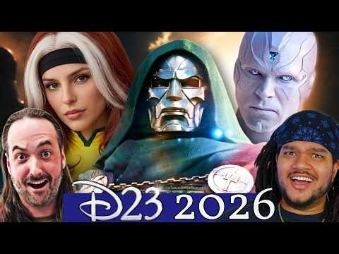 X-MEN CAST REVEAL! Vision Quest Trailer & Avengers Doomsday - D23 ANNOUNCEMENTS REACTION