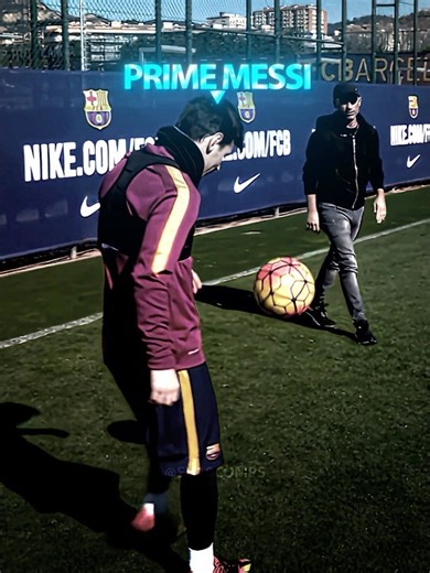 When Messi Didn't Trust Himself 😈