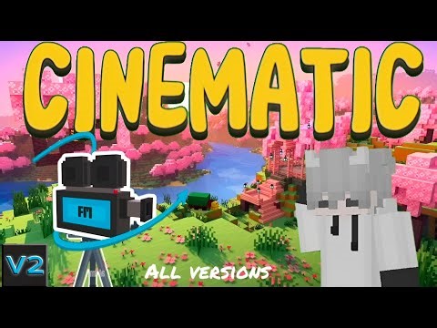 CINEMATIC MOD FOR MINECAFT ALL VERSIONS || Minecraft Cinematic Camera Mod (V2) - Download & Use 🎥✨