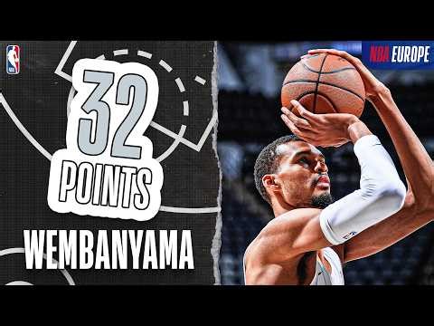 This Alien Is ON FIRE 🔥 Wembanyama's Best Moments v Hornets