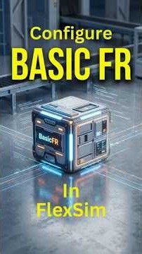 BasicFR in FlexSim: How to Build Custom Processor Using Basic FR and Processflow 🛠️ #flexsim