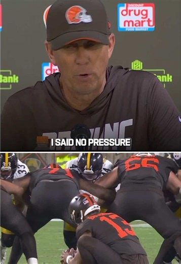 and he did go kick it and make it 😊 #toddmonken #andreszmyt #clevelandbrowns #nfl