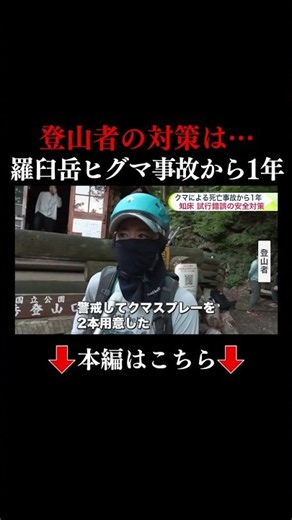 【羅臼岳ヒグマ事故から1年】事故後閉鎖された登山道は再開直後ヒグマの出没で再び一時閉鎖にー 山小屋の利用者は減少…再発防止へ試行錯誤する安全対策のいまを探る 〈北海道斜里町〉