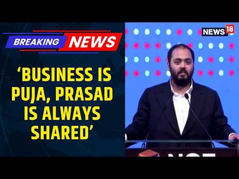 Jio Platforms Makes Stock Market Debut | Anant Ambani Says ‘Business Is Puja’ at NSE | News18