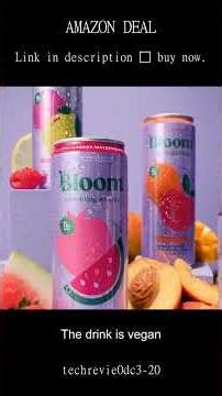 Boost Your Day with Bloom Sparkling Energy Drink Variety Pack Natural Caffeine and Zero Sugar