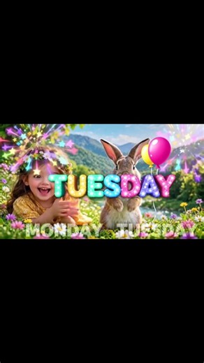 Days of the Week Song for Kids 🌈 Monday to Sunday | Mia & Bunny