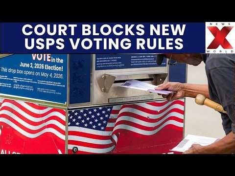 USPS Mail Voting Rules : USPS Tightens Mail Voting Requirements Before November Elections