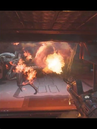 That caught me completely off guard #alienisolation #xenomorph #horrorgaming #jumpscare