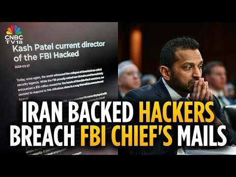 Iran-Backed Hackers Breach FBI Director Kash Patel's Personal Emails | 4K | N18G |