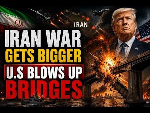 Iran War Escalates | US Strikes Key Bridges, Middle East Tensions Soar | LIVE | US-Iran War LIVE