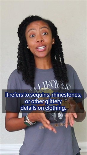 Word of the Day: diamanté