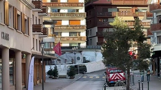 View near the scene of the deadly Swiss resort blast. Around 40 people were killed and 100 injured, most of them seriously, after an explosion tore through a crowded bar during a New Year's Eve party in the upscale ski resort of Crans-Montana, Swiss officials said. Follow our full coverage here: https://reut.rs/4bkKWIq #swissskiresort #switzerland #cransmontana #explosion #live #Reuters #News Keep up with the latest news from around the world: https://www.reuters.com/ | Reuters