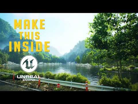 Unreal Engine 5.7.4 Beginner Tutorial - UE5 Starter Course 2026#unrealengine5 #megascans #cgi