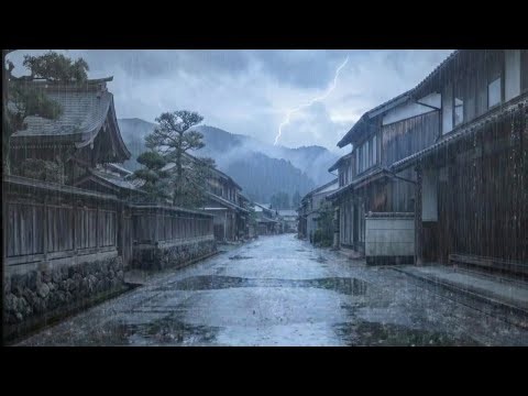 3 Minute Sleep Guarantee!!! Powerful Storm to End Insomnia Tonight