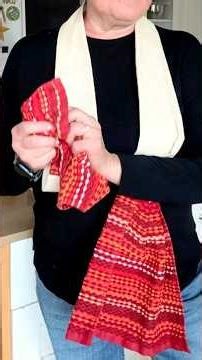 DIY Towel Scarf