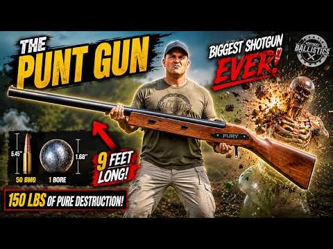 My Reaction to Kentucky Ballistics furry the punt gun test against ballistic dummy