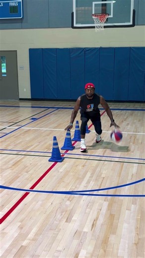 Basic dribbling basketball drill to help you get better with both hands