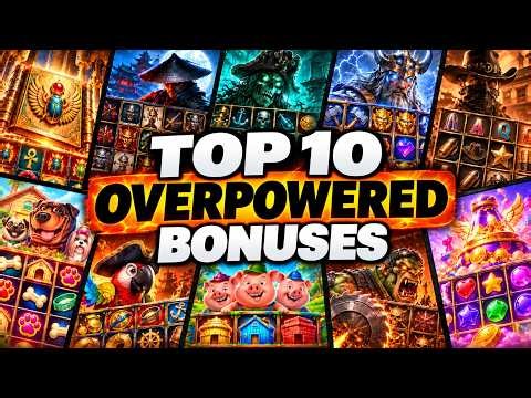 The Best SUPER BONUSES in Online Slots!