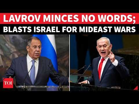 'From Here, I'm Warning Israel...': Lavrov Minces No Words; Blasts Netanyahu's Actions In Mideast