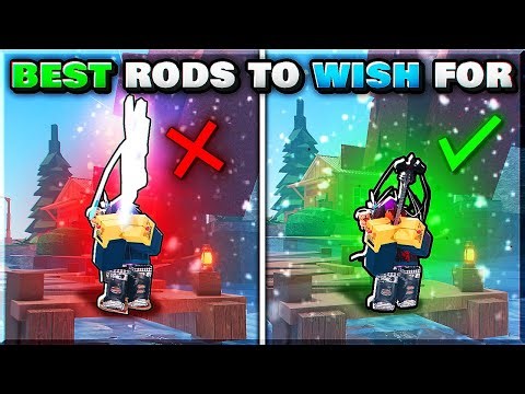 TOP 10 RODS TO WISH FOR IN FISCHMAS! | Fisch