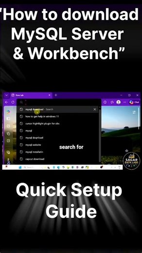 How to Download MySQL (Server + Workbench) | First Step to Learn SQL