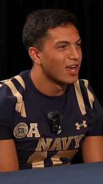 The schedule of a Navy football player is an absolute GRIND. Respect 🇺🇸