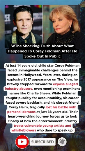 Corey Feldman’s Shocking Live TV Claims Exposed Industry Secrets