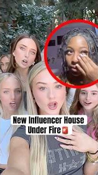 New Influencer House Under Fire #shorts #glowhouse #tiktokhouse
