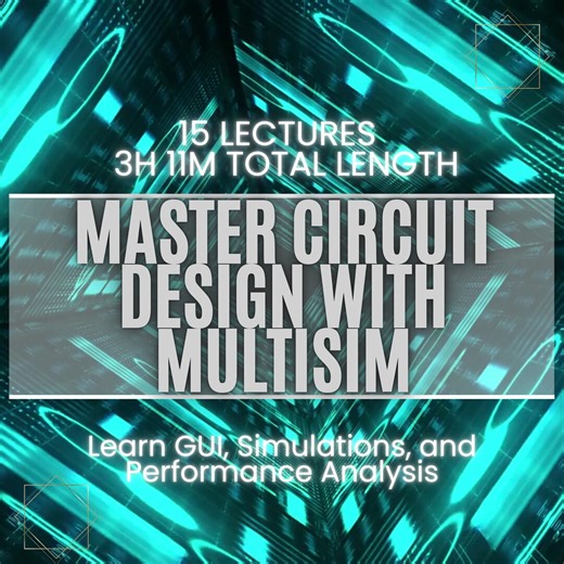Multisim Circuit Design Course: GUI, Simulation & Analysis (Video) - Etsy Sverige